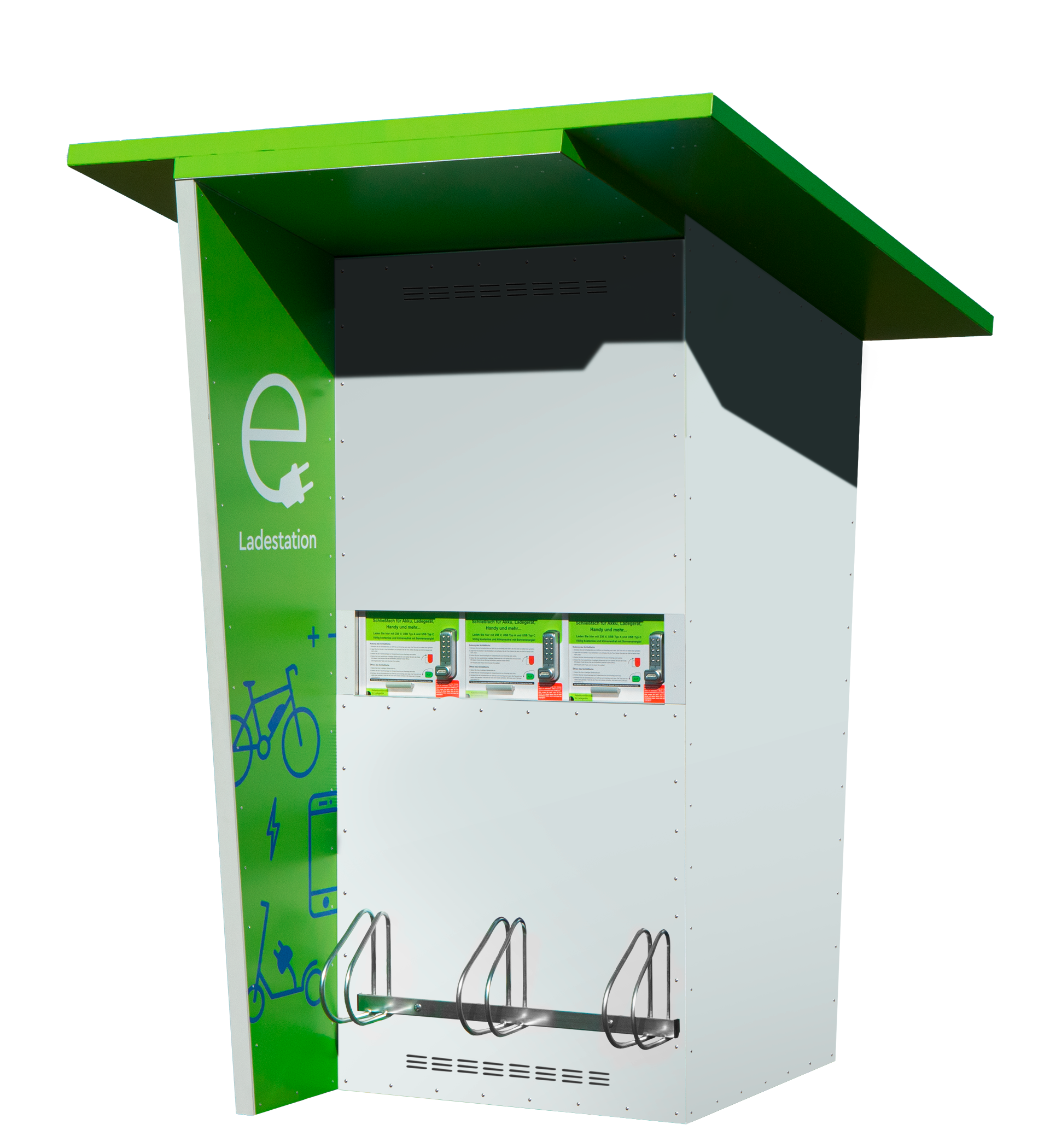 Ladestation von vorne und unbedruckt
