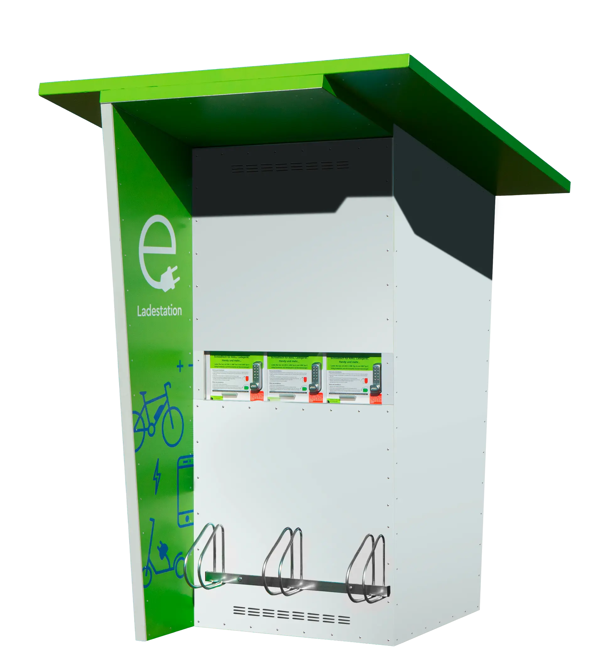 Ladestation von vorne und unbedruckt